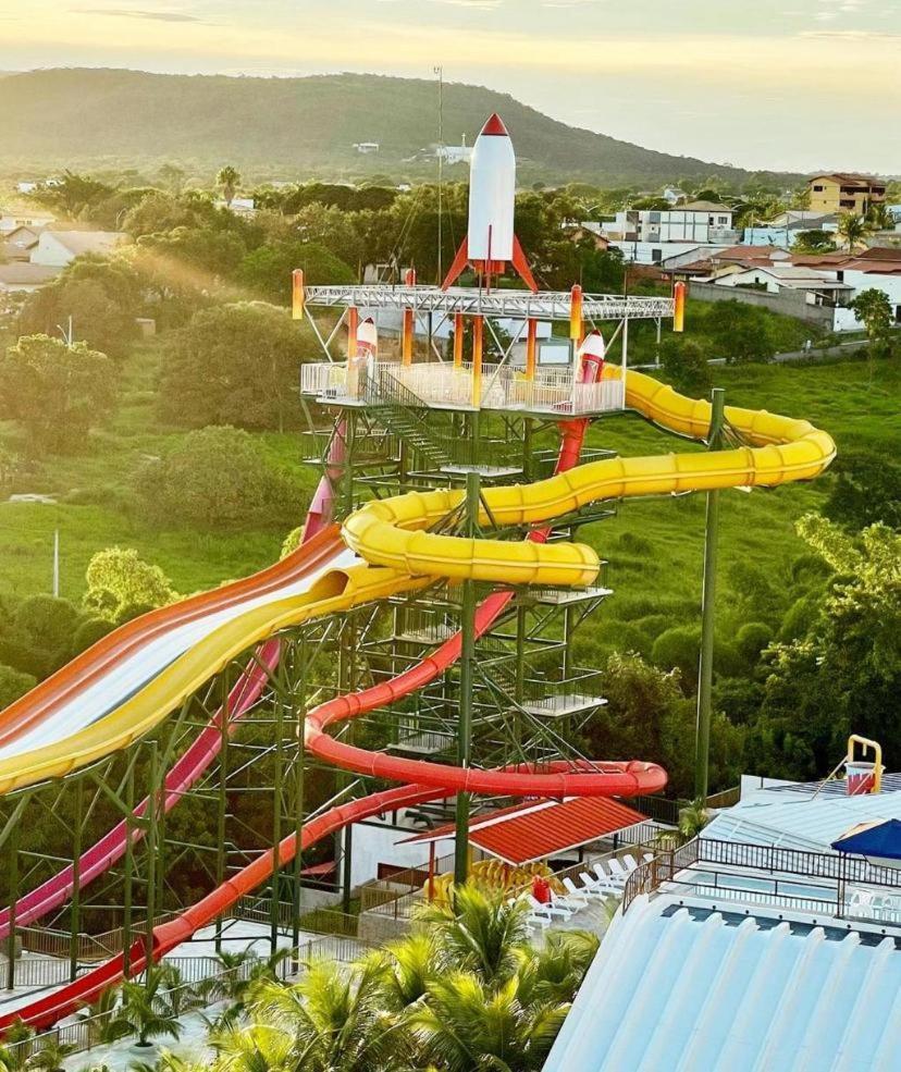 Spazzio Diroma Com Acesso Ao Acqua Park - Temporada Cn Adriele กัลดัสโนวัส ภายนอก รูปภาพ